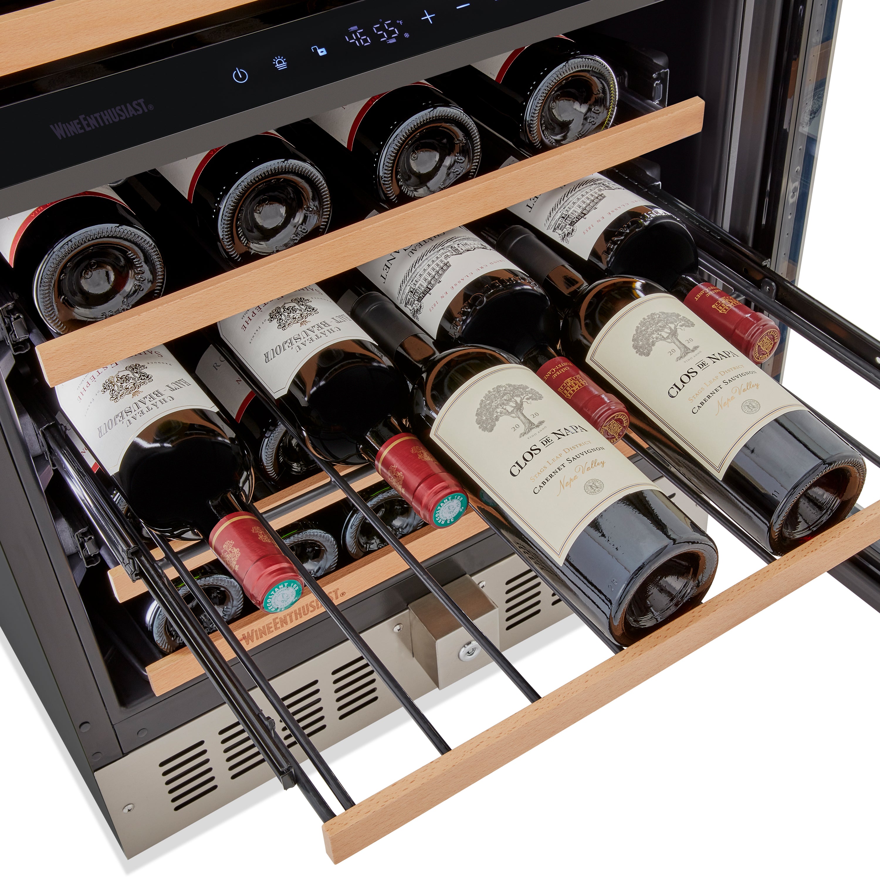 Wine Enthusiast S 24” Undercounter Dual Zone Wine Cellar, SS RH