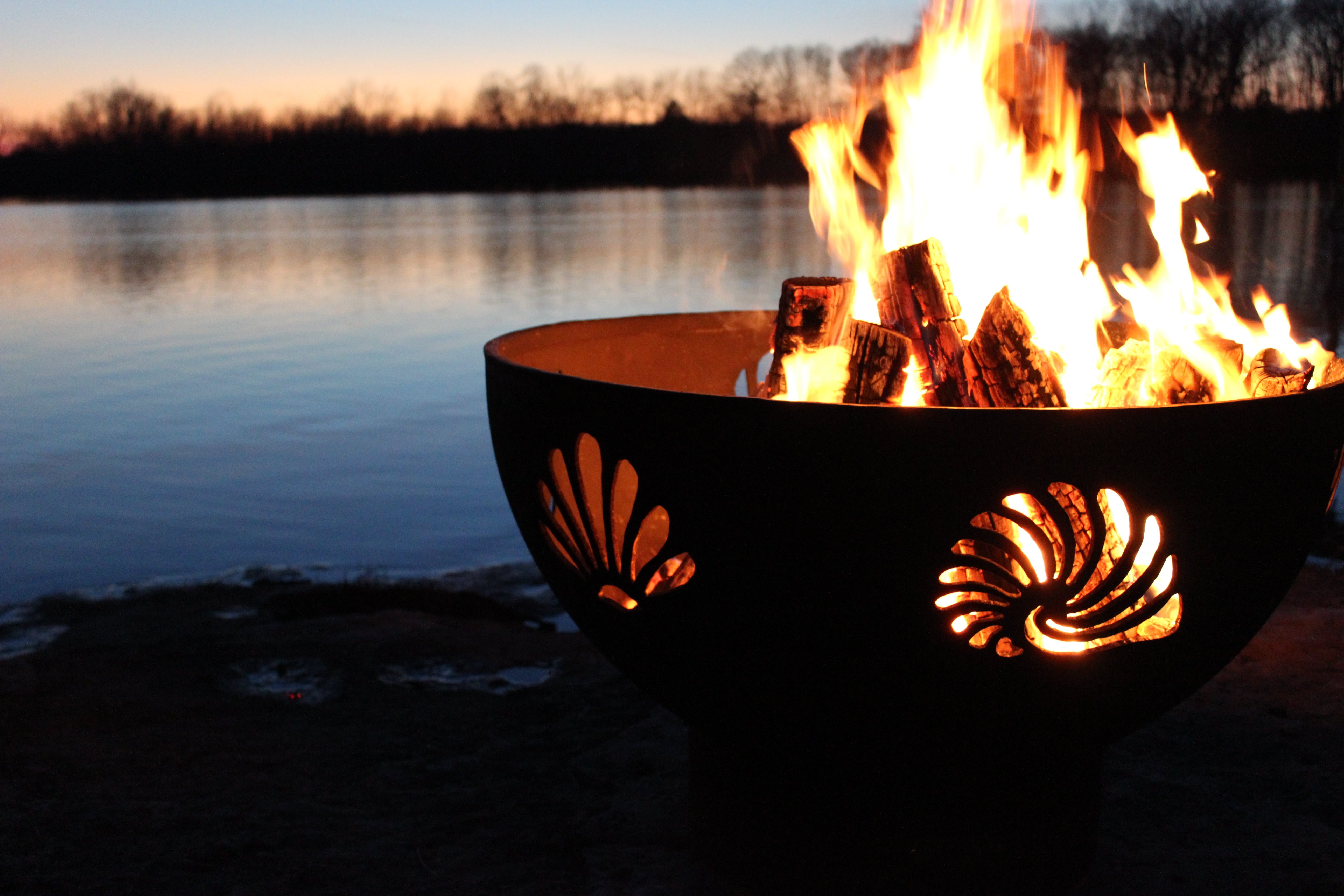 Fire Pit Art Beachcomber