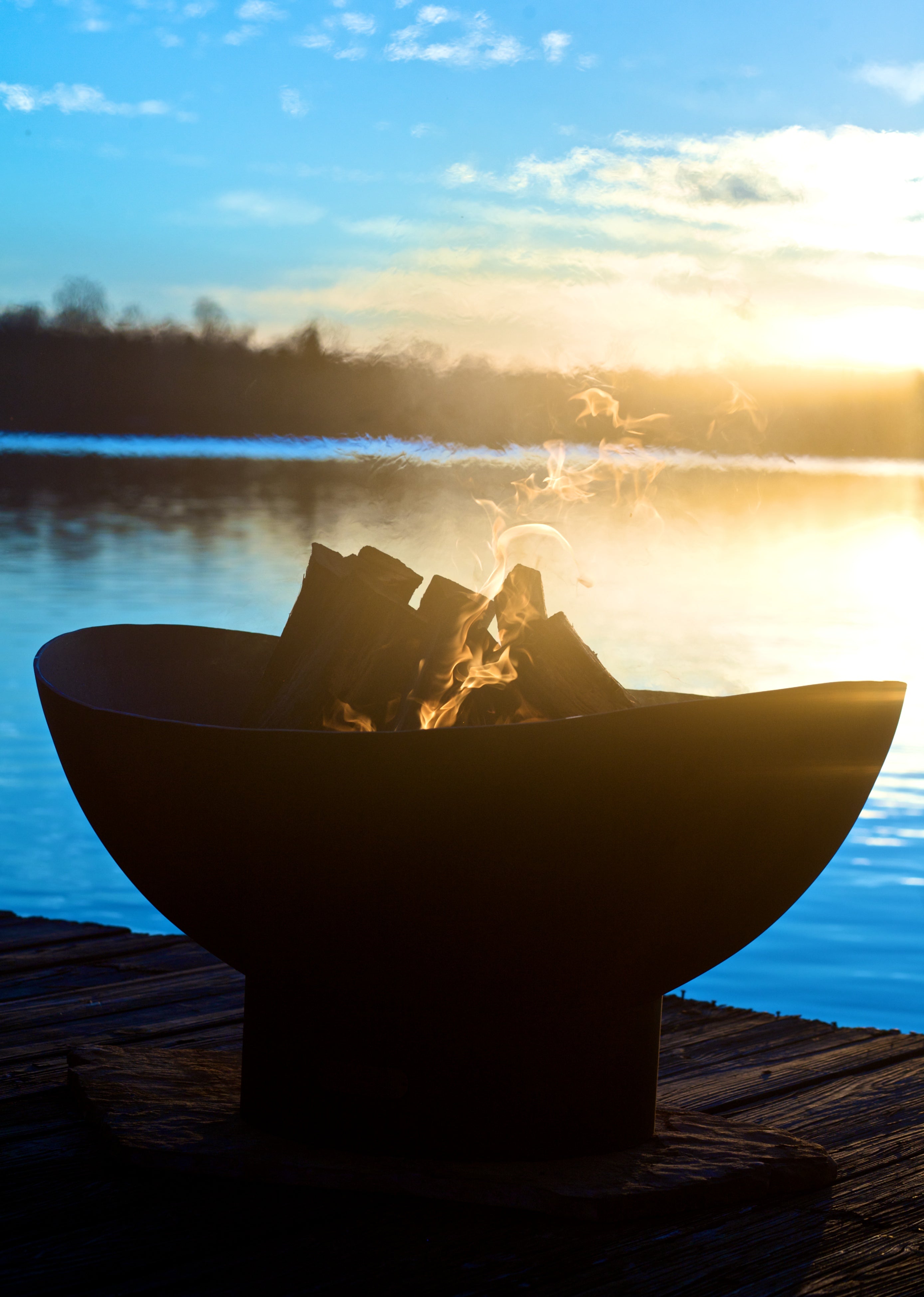 Fire Pit Art Scallop