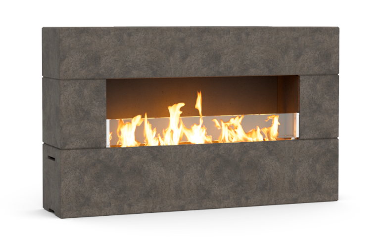 American Fyre designs - Milan Low Outdoor Fireplace