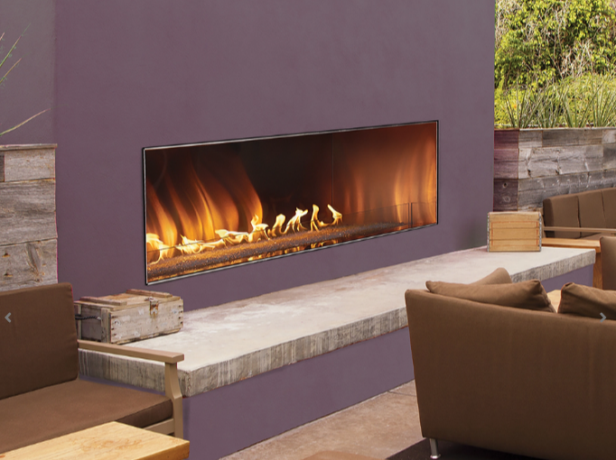 Empire - Carol Rose Outdoor Linear Fireplace 48