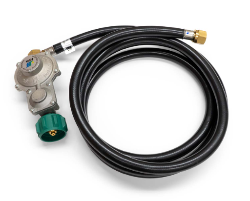 American Fyre Designs - 10 ft Propane Tank Extension Hose For No Storage Propane Models