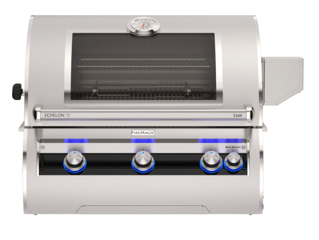 Fire Magic - Echelon E660i (30") Built-in Grill with Analog Thermometer