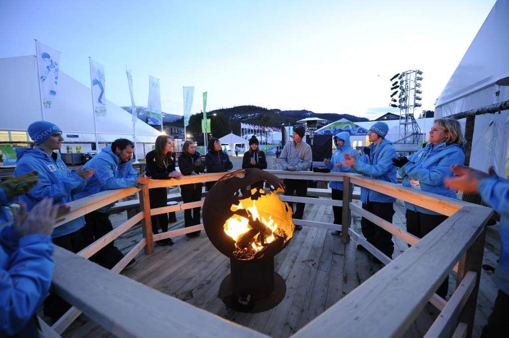 Fire Pit Art Third Rock