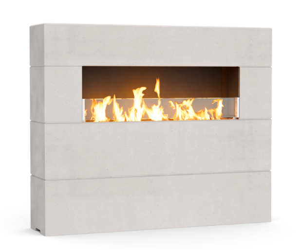 American Fyre designs - Milan Tall Outdoor Fireplace