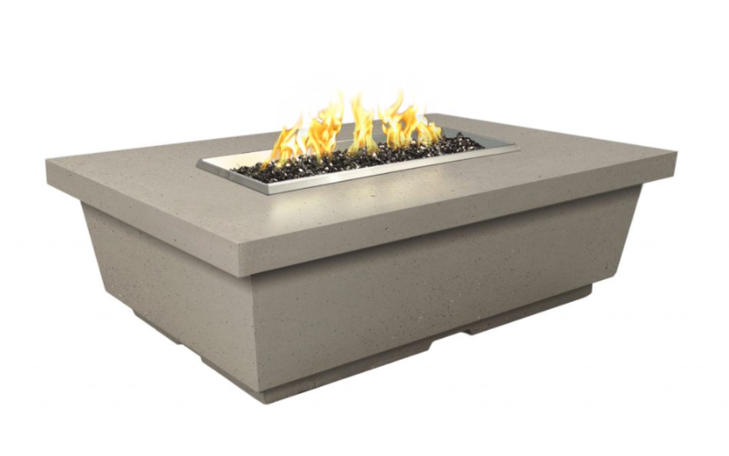 American Fyre designs - Contempo Rectangle Firetable