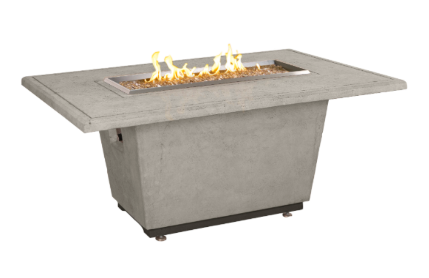American Fyre designs - Cosmopolitan Rectangle Firetable