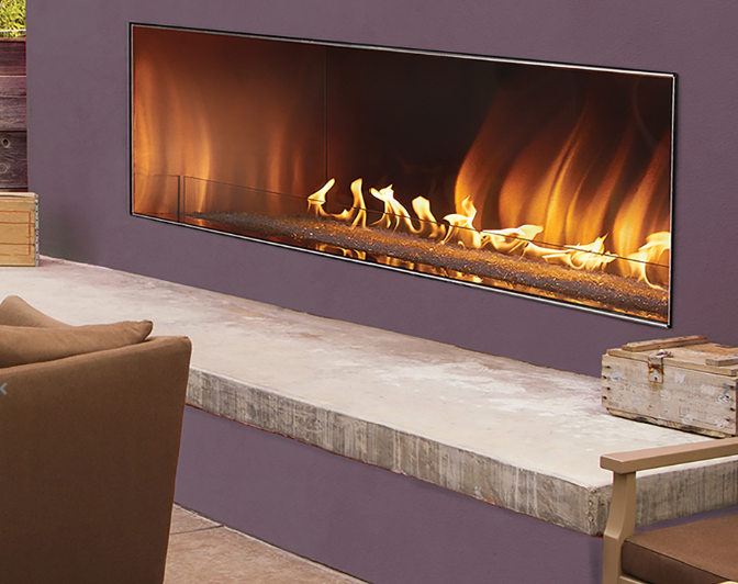 Empire - Carol Rose Outdoor Linear Fireplace  48